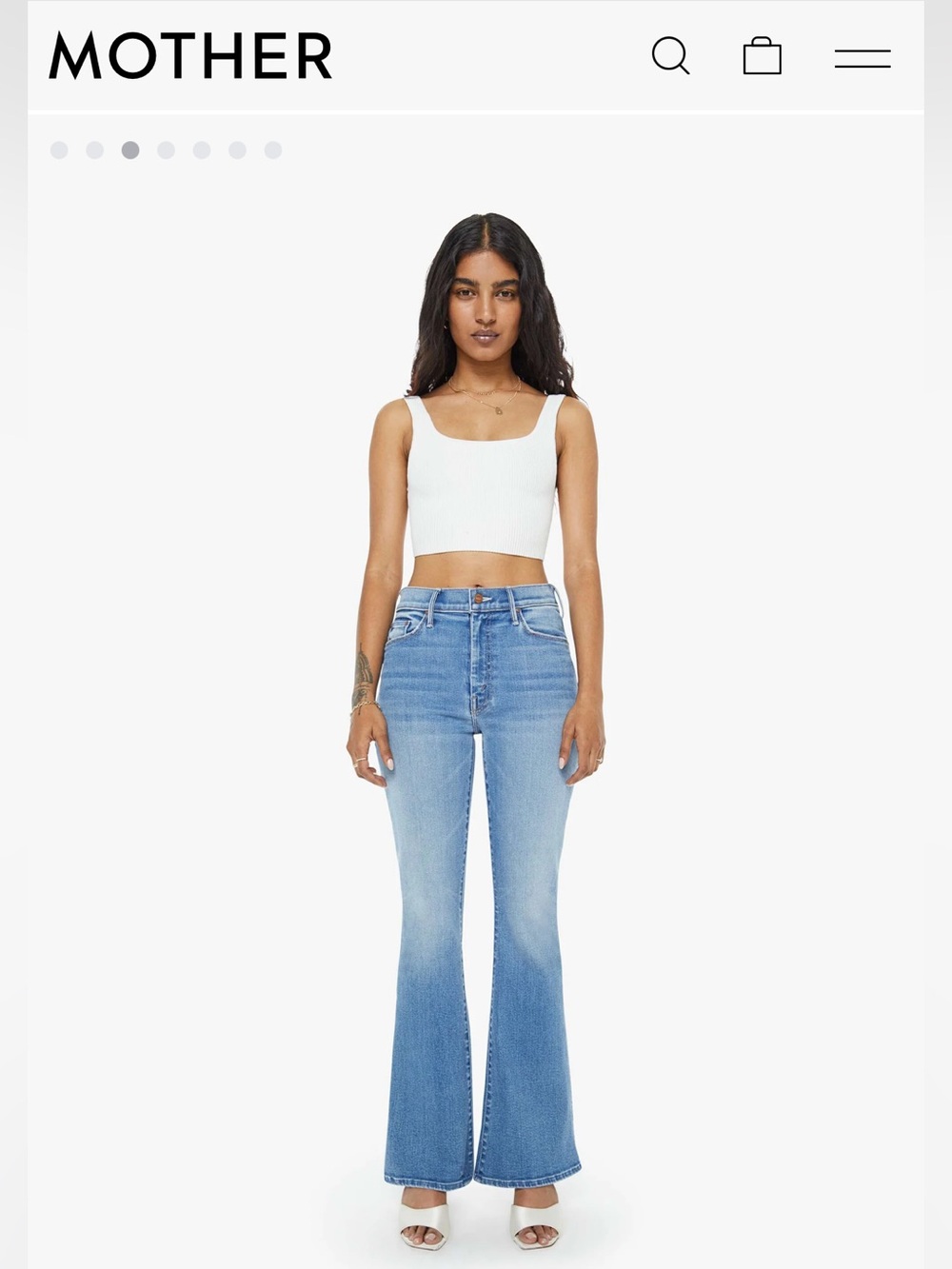 Mother Lil Weekender Petite Jeans